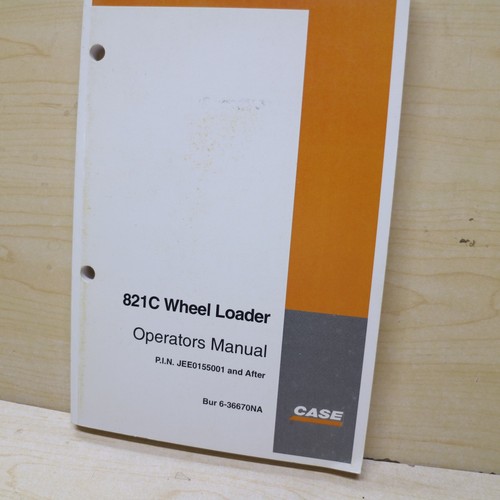 Case 821c front wheel - front, loader