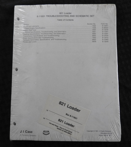 Original case 821 wheel - original,