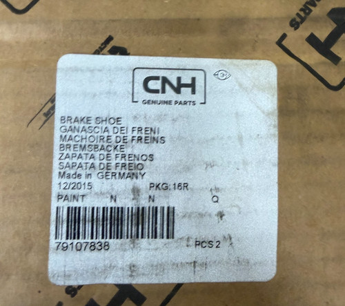 Cas 79107838 case brake shoe - case,
