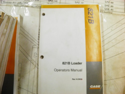 Case 821b loader - , operators