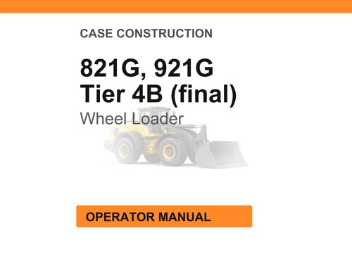 Case 821g 921g - 821g,, 4b