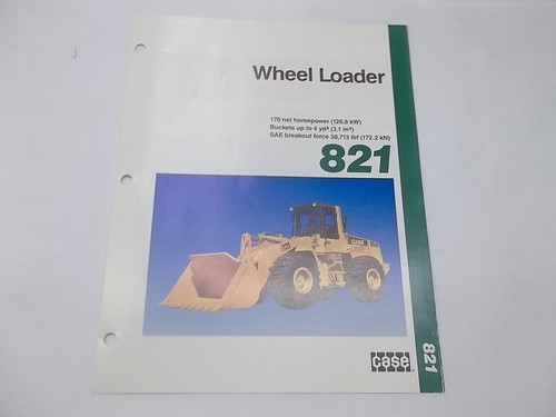 Brochure for case model - case, 821